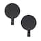 Haute Decor Attract™ Matte Black Magnetic Wreath Hanger, 2ct.